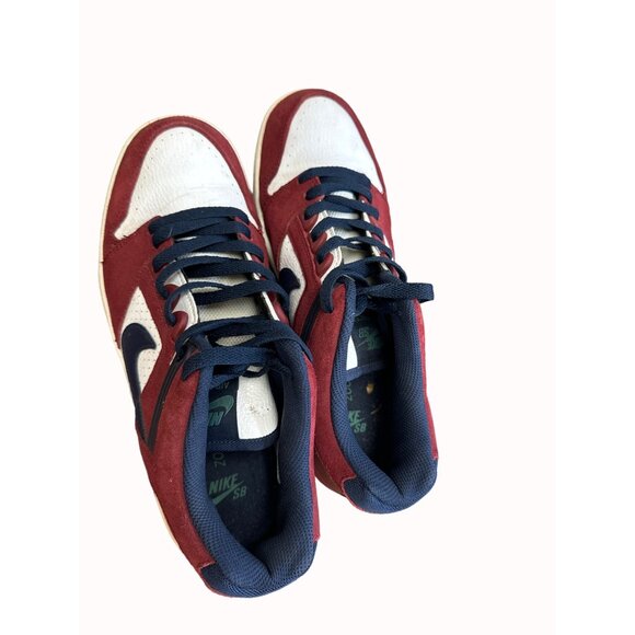 Nike SB Zoom Air Mens red blue white sneakers shoes 9 SKU 6645 - Picture 8 of 9